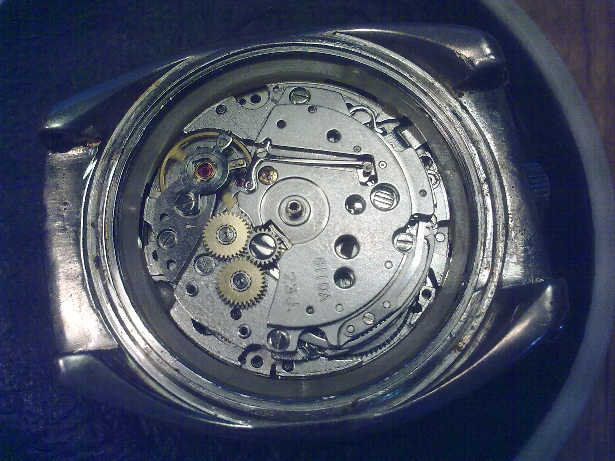 Dial For Citizen 8110 Cal. 67-9011 Bullhead Black And Silver Panda - Foto 9